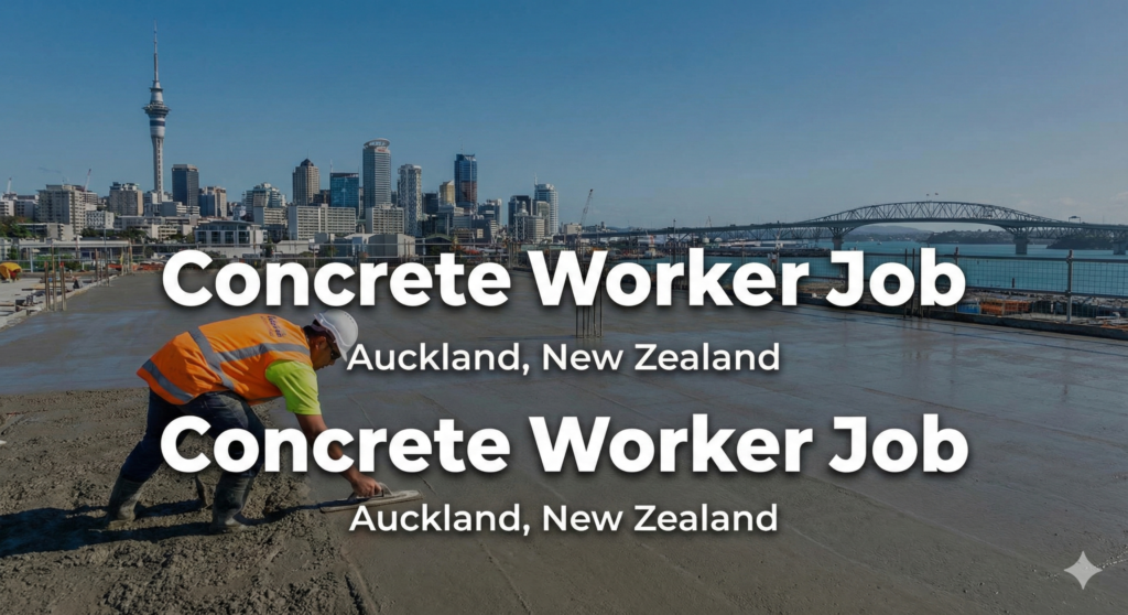 Concrete Worker Job