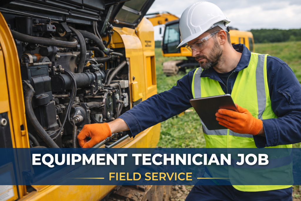 Equipment Technician Job- Field Service