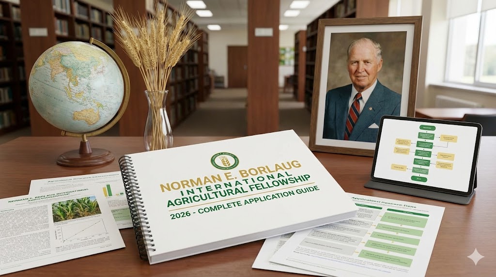 Norman E. Borlaug International Agricultural Fellowship 2026 - Complete Application Guide