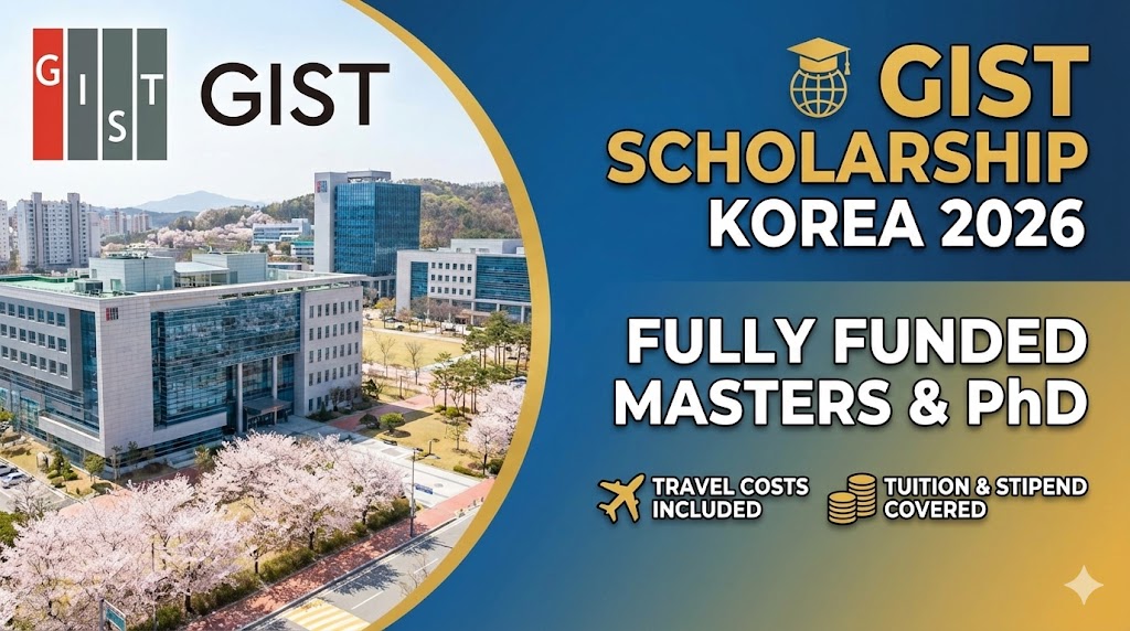 GIST Scholarship in Korea